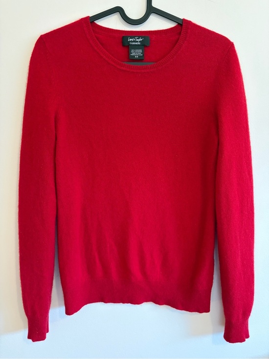 Lord & Taylor Sweaters - LORD & TAYLOR- 100% cashmere red pullover , size medium